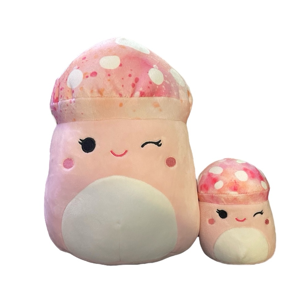 Squishmallows Molly the Mushroom Stuffed Plush Bundle